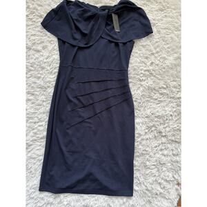 Vfshow Vfemage Navy Sz. L Dress. New W/ Tags. Classic, Beautiful